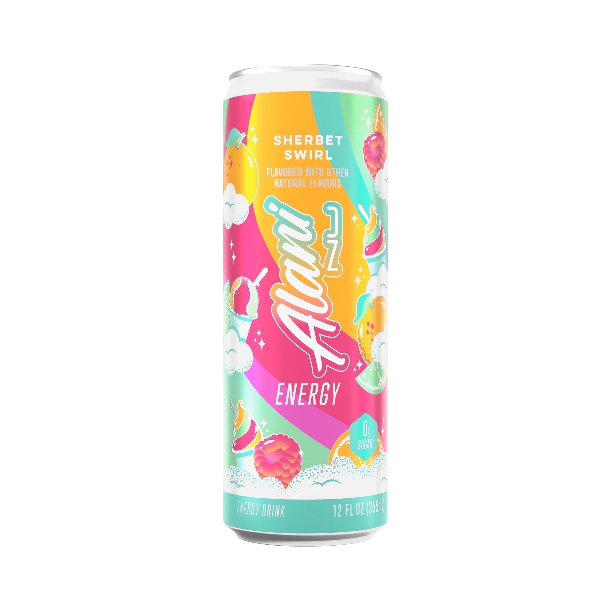Energy Drink Sherbet Swirl 12oz (Single Can)