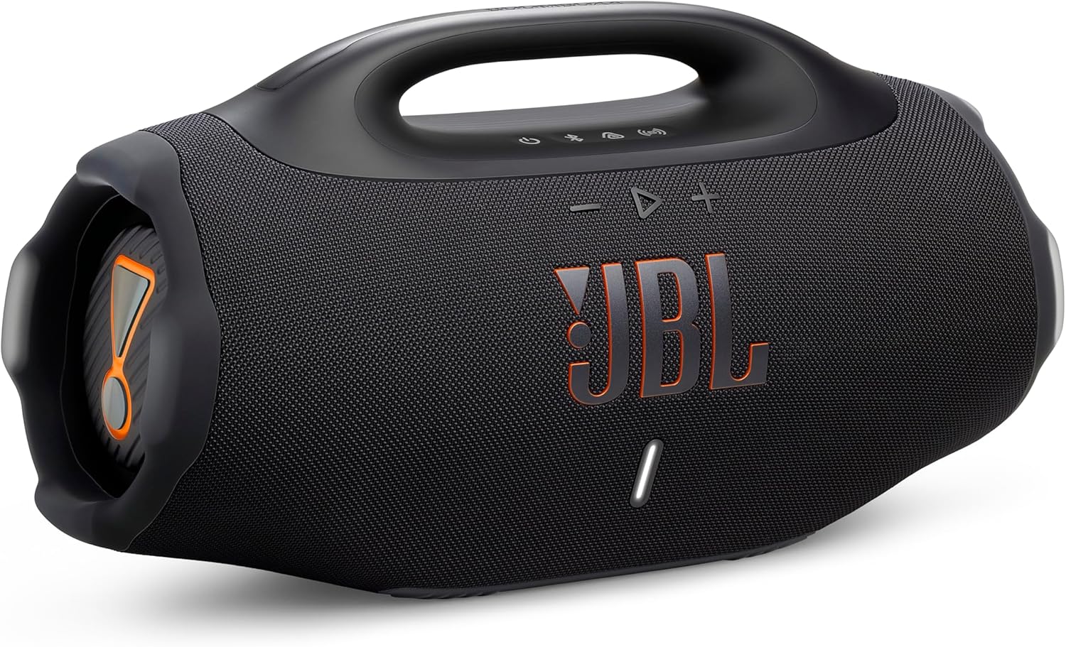 JBL Boombox 4 - Most Powerful Portable Waterproof Speaker with Massive Pro Sound Up to 34 Hours of Playtime & Multi-Speaker Connection by Auracast™ (Black)