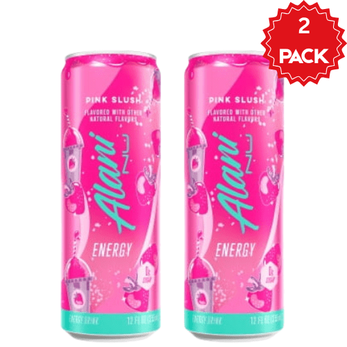 Zero Sugar Pink Slush Energy Drink Can 12 fl oz (2Pack)