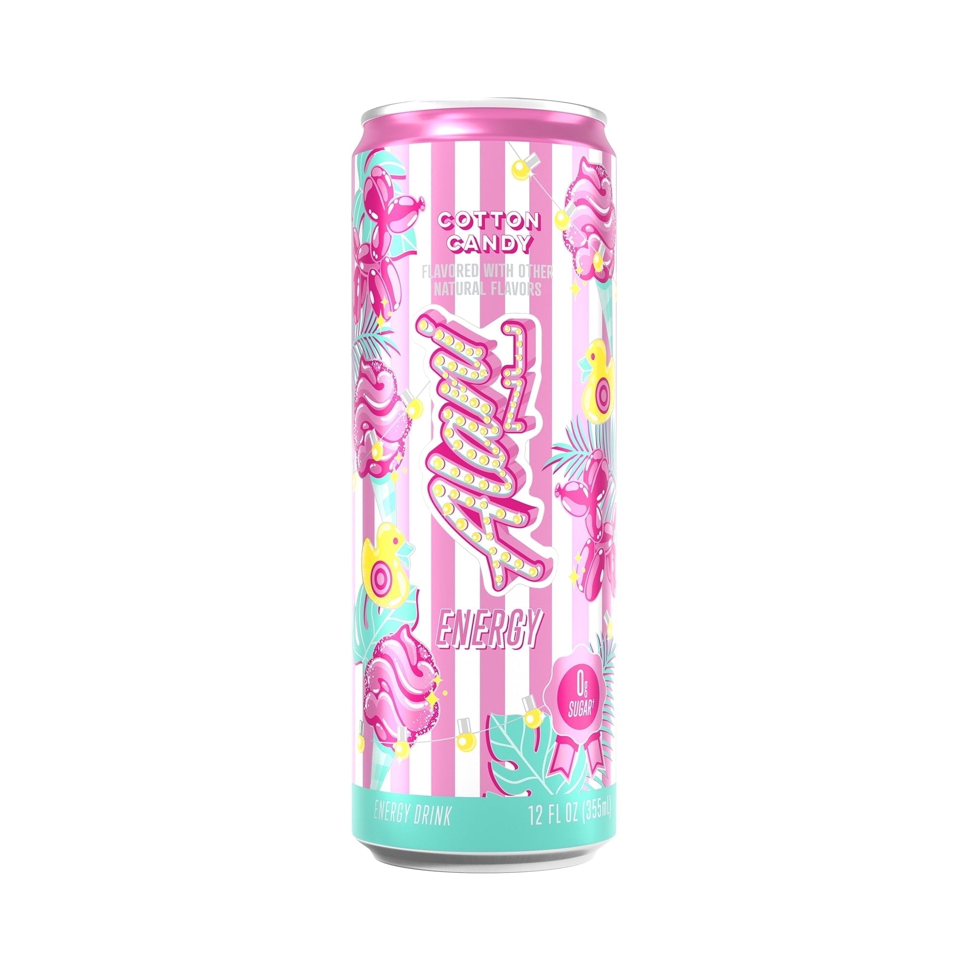 Energy Drink Cotton Candy 12oz - pack of 4