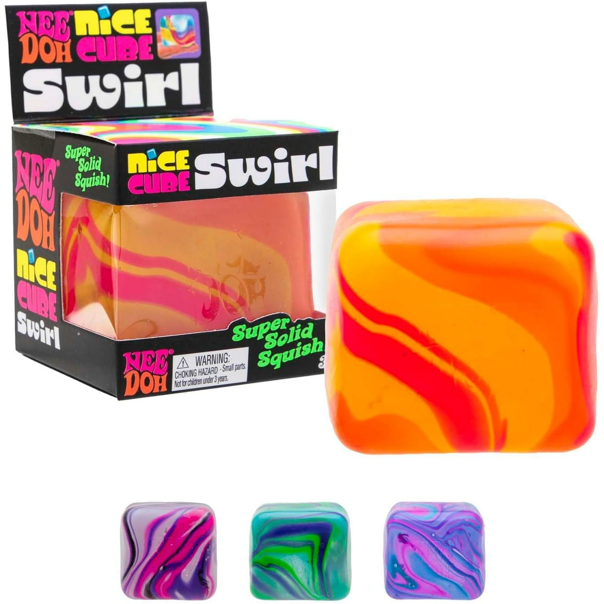 Swirl Nice Cube, Satisfying Square Shaped Sensory Relief