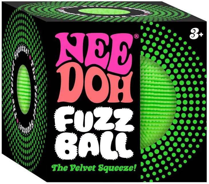Fuzz Ball Stress Ball [1 RANDOM Color]