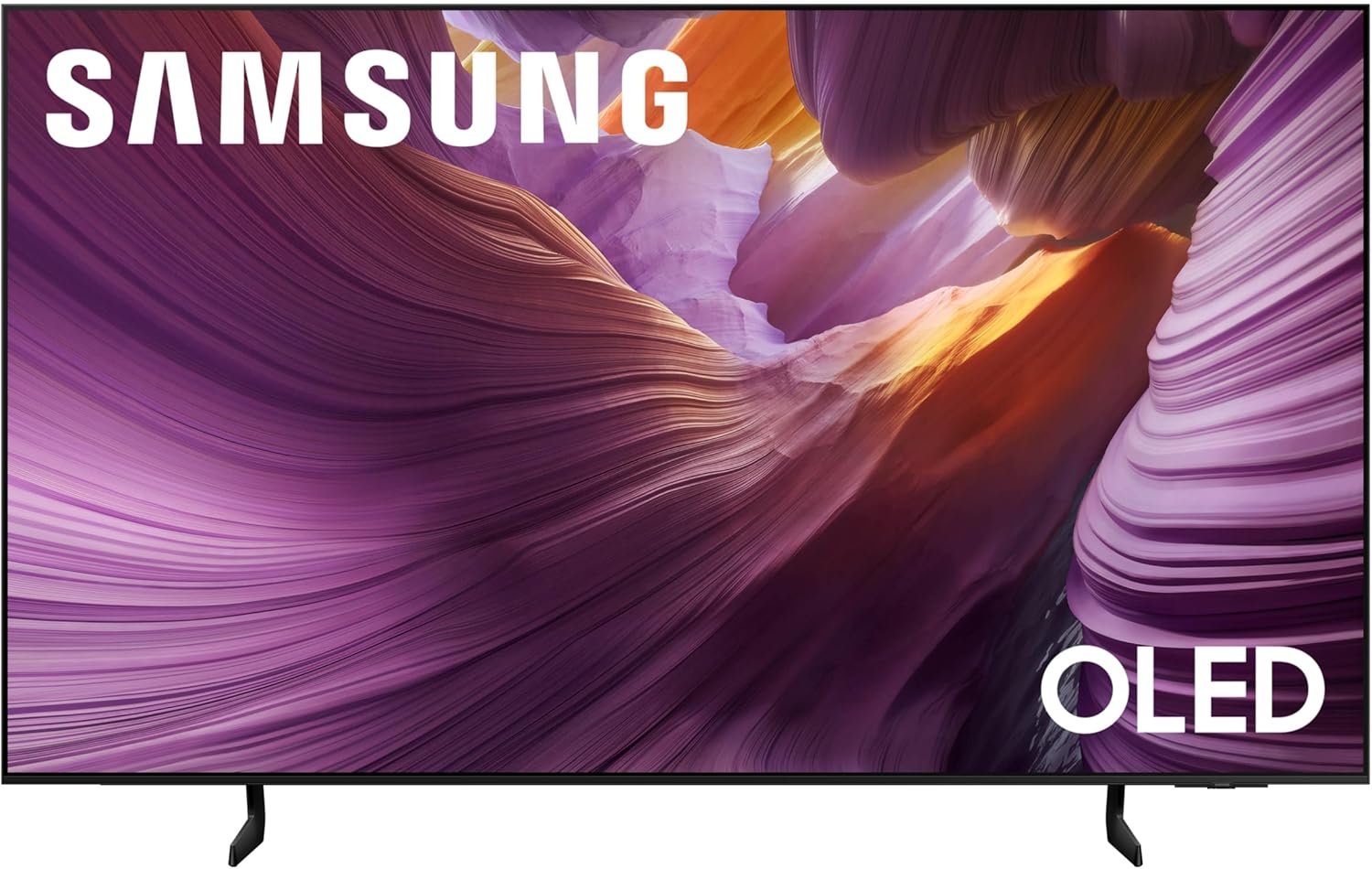Samsung 65-Inch Class OLED 4K S85F Series Vision AI Smart TV (2025 Model 65S85F) Object Tracking Sound Lite w/Dolby Atmos NQ4 AI Gen2 Processor Contour Design Color Booster Pro Alexa Built-in
