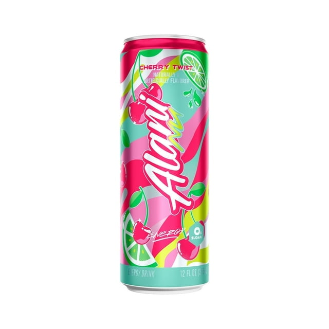 Sugar Free Energy Drink – Cherry Twist – 12 fl oz (6 Pack)