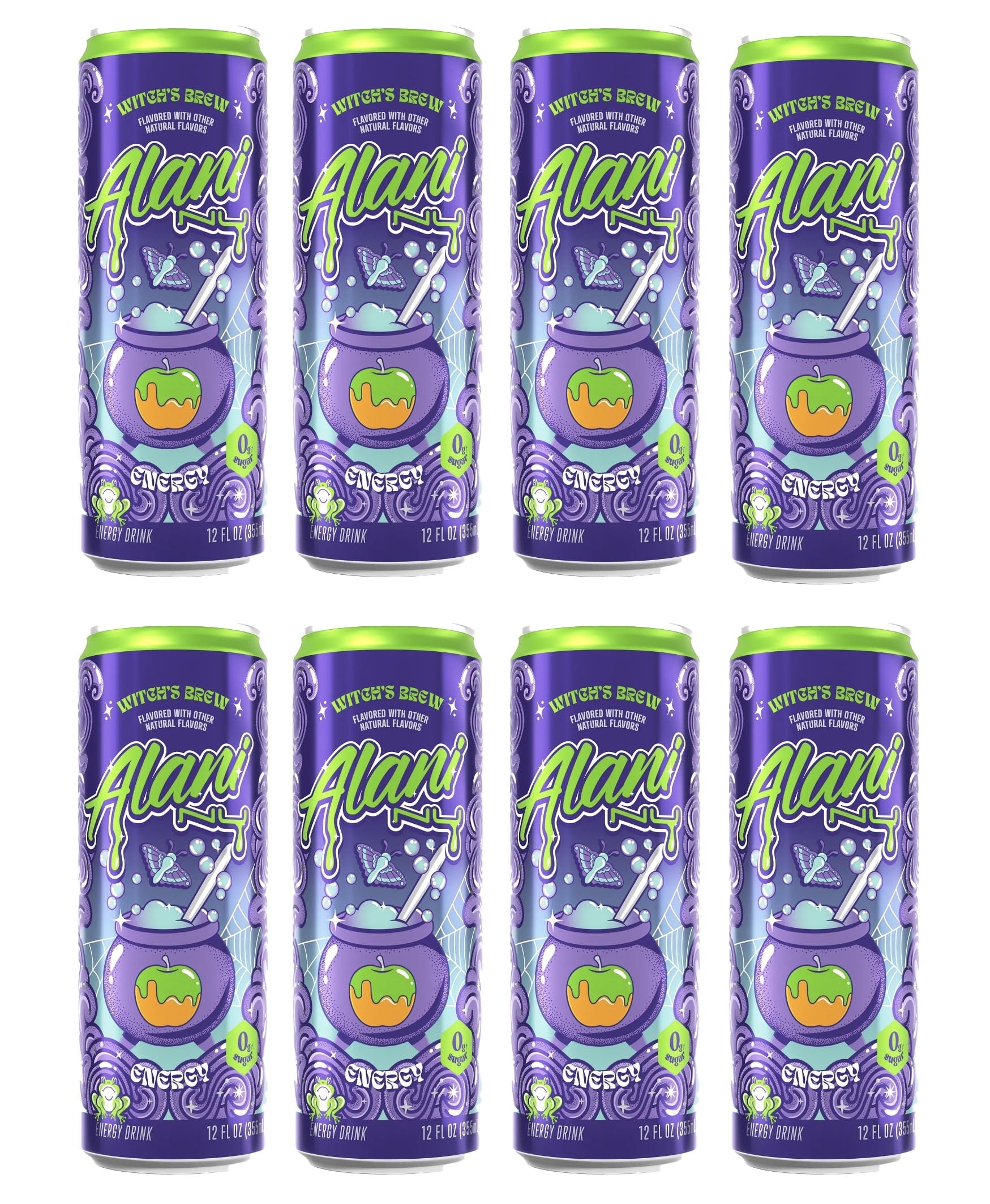 Sugar-Free Energy Drink, Witch's Brew 12 fl oz, 8 Pack