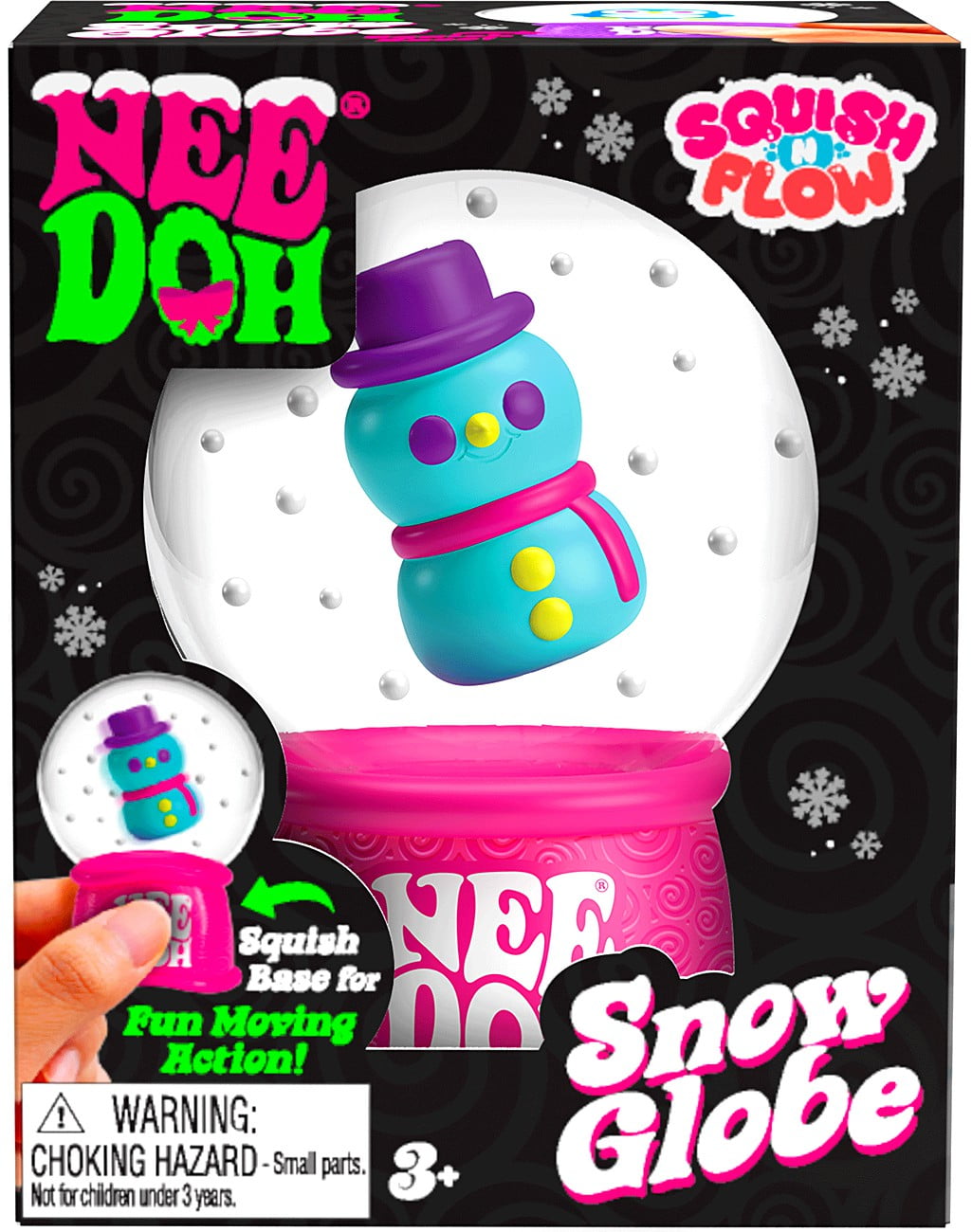 2025 Squishmas Groovy The Dohman Stress Ball (Squish n' Flow Snow Globe)