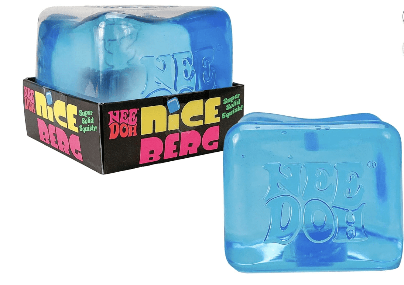 Nice Berg - Giant Nice Cube Sensory Stress. Ball-BLUE