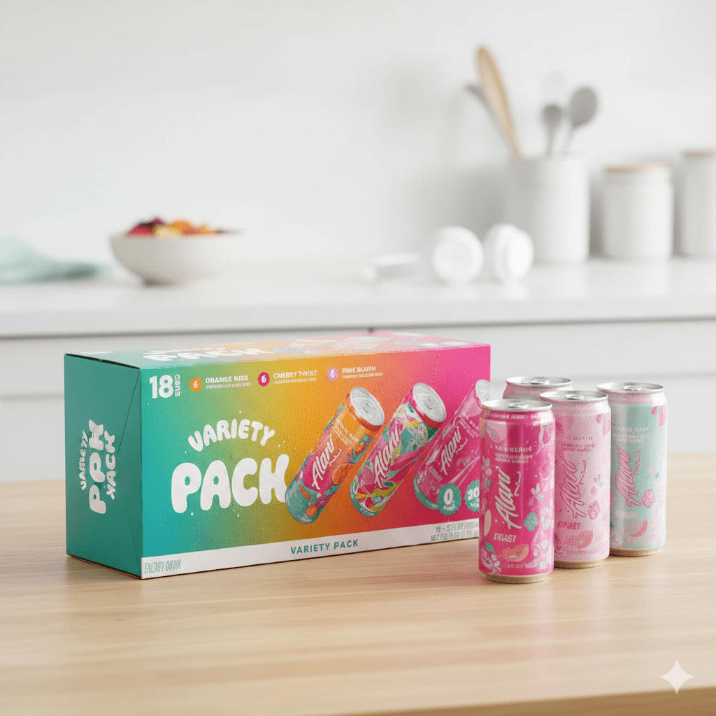 Energy Drink Variety Pack, 12 fl. oz. Cans, 18 Pack – Sparkling Energy Beverage Assortment 🥤
