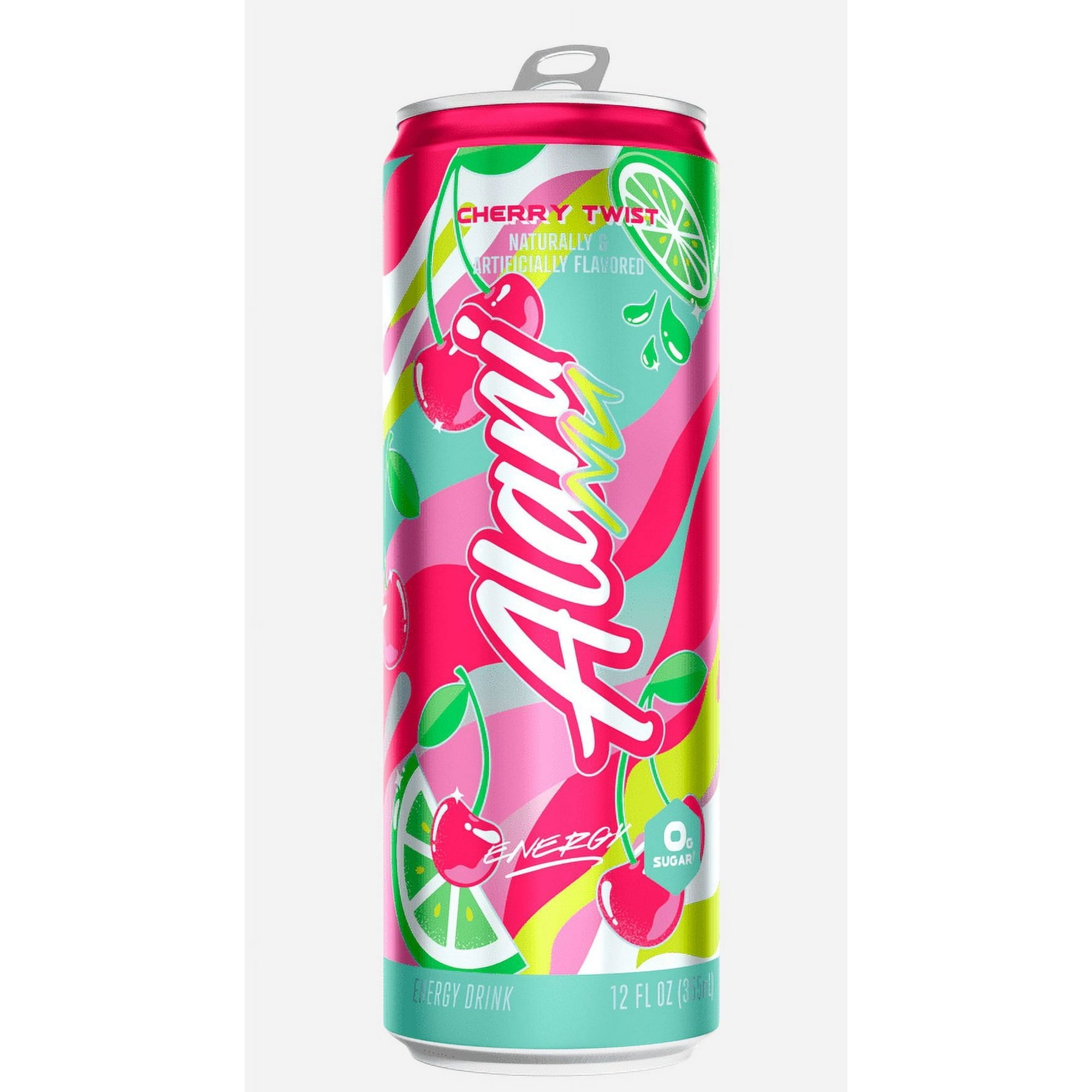 Energy Drink, Cherry Twist Limited Time Only, 12 fl oz (Single Can)-Pack Of 4