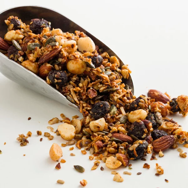 Handcrafted Paleo Macadamia & Cranberry Granola – 250g Gluten-Free Cereal