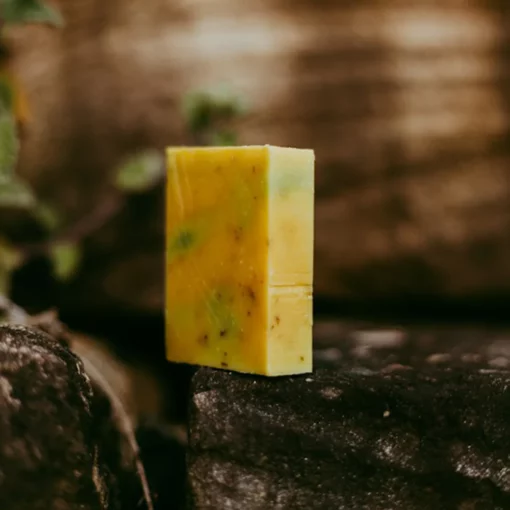 Organic Lemongrass Handmade Soap Bar – 100g - Image 3