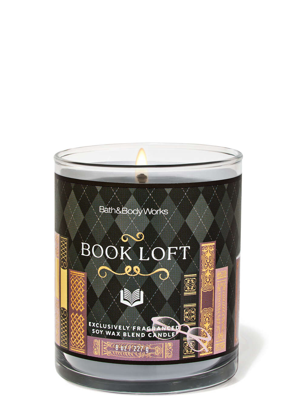 Book Loft Single Wick Candle