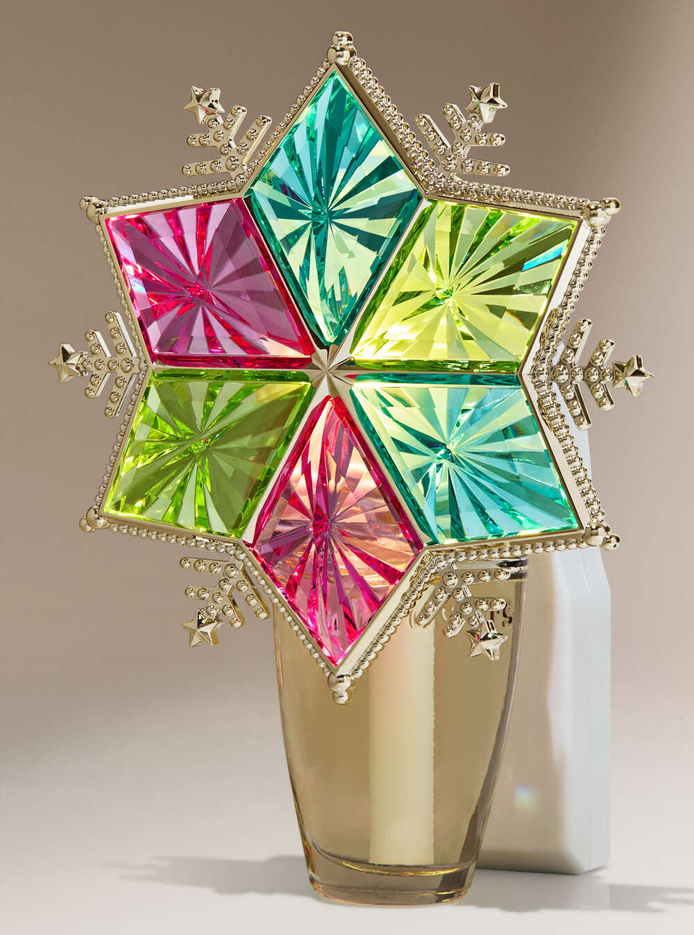 Snowflake Star Nightlight Wallflowers Fragrance Plug