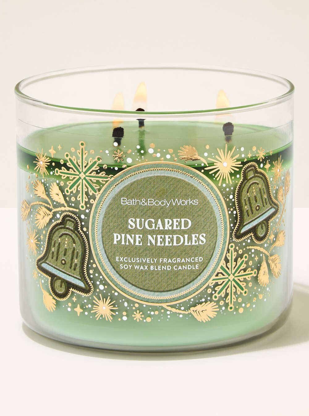 Sugared Pine Needles 3-Wick Candle