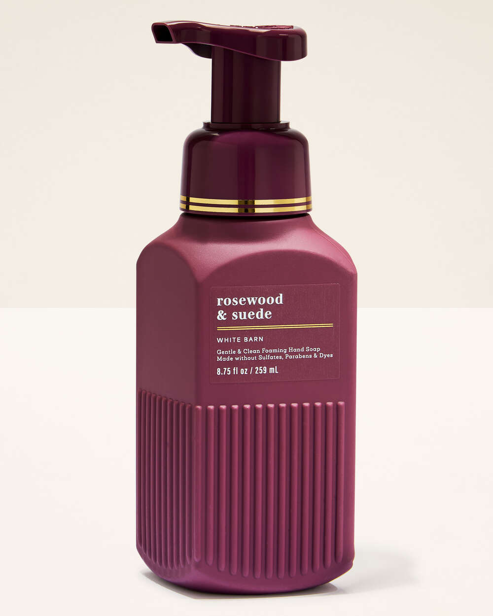 Rosewood & Suede Gentle & Clean Foaming Hand Soap