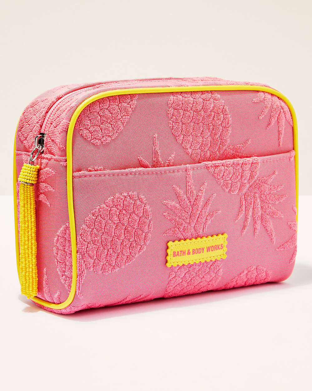 Pink Pineapple Cosmetic Bag
