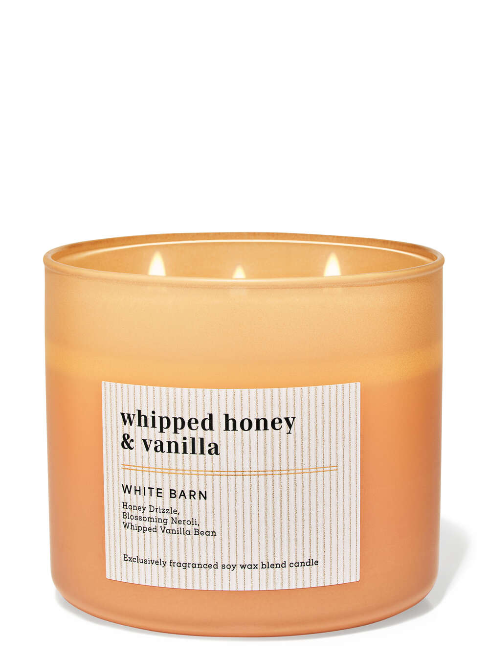 Whipped Honey & Vanilla 3-Wick Candle