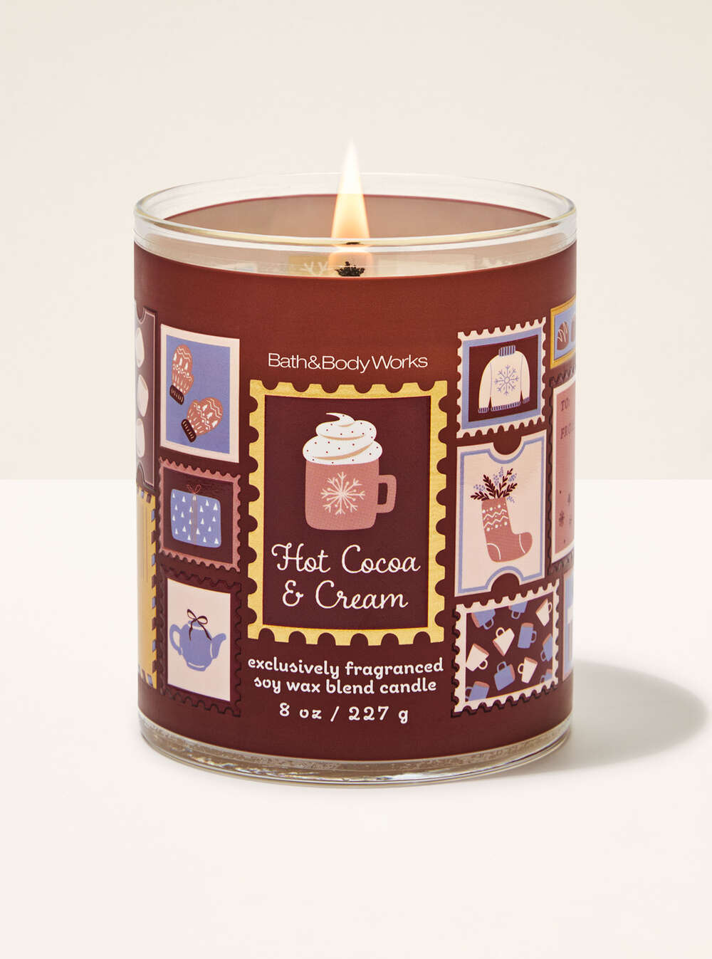 Hot Cocoa & Cream Single Wick Candle