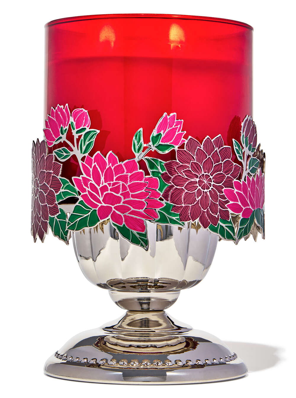 Dahlia 3-Wick Candle Holder