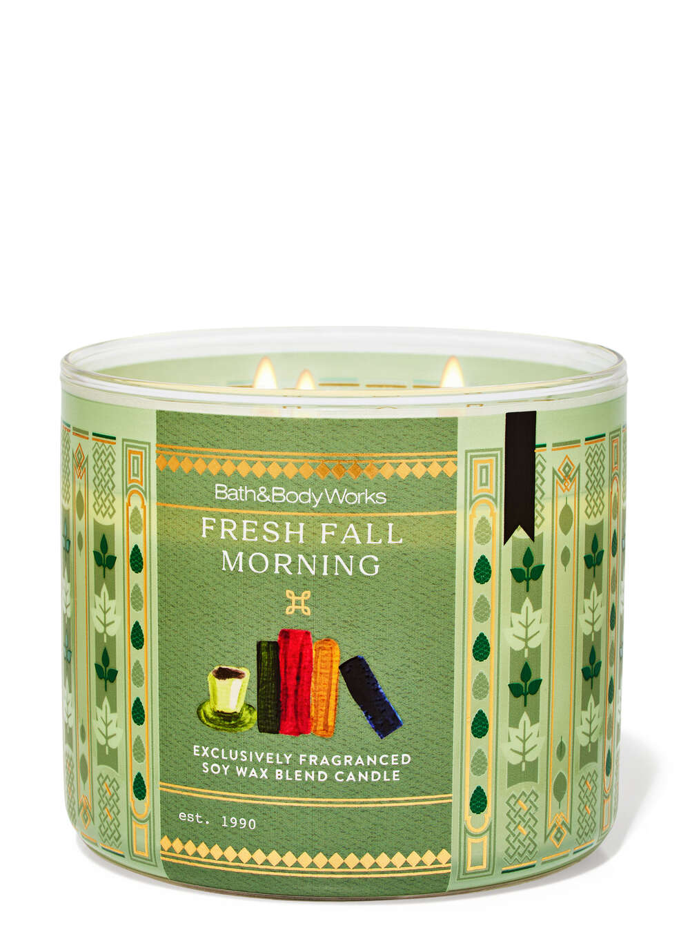 Fresh Fall Morning 3-Wick Candle