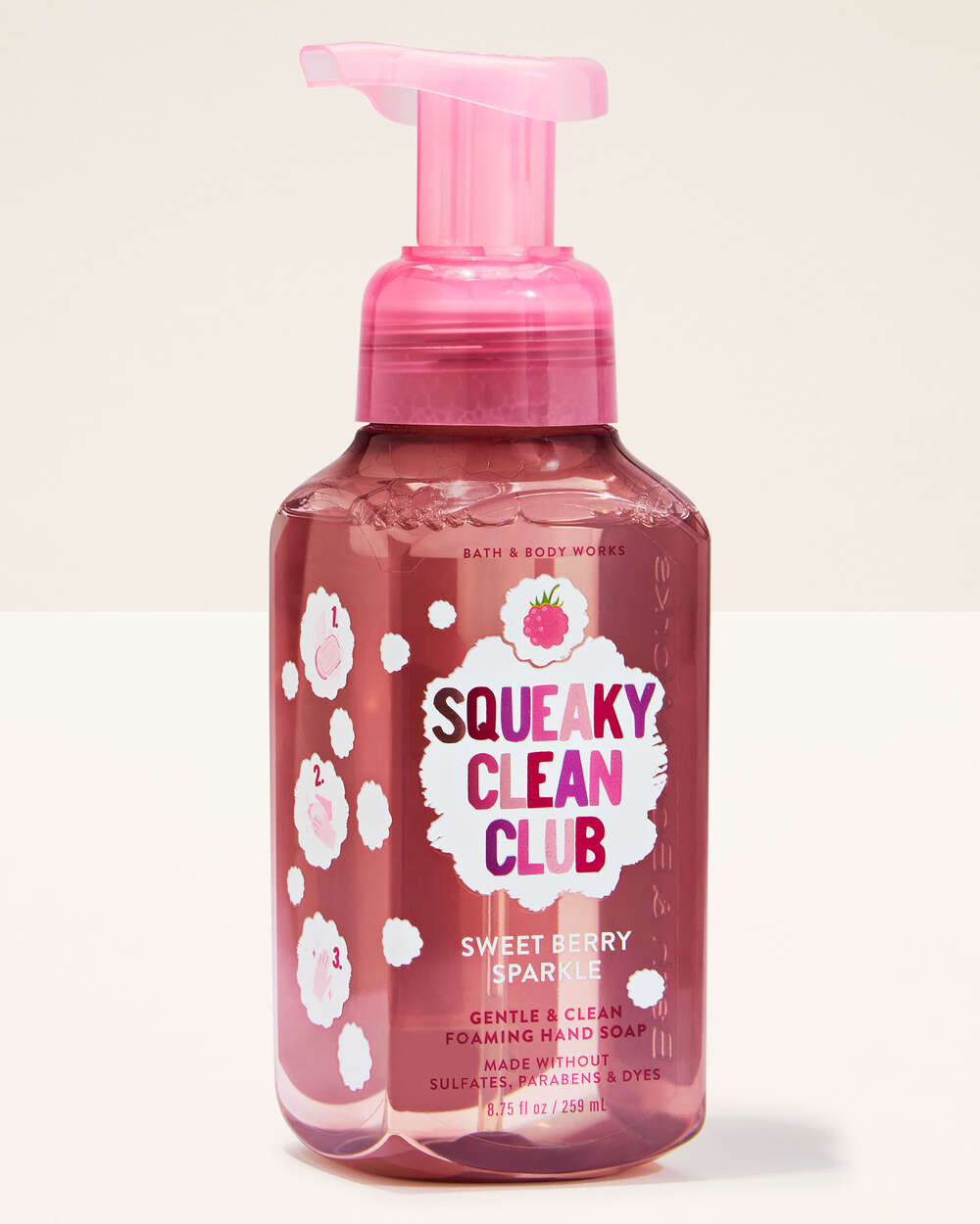 Sweet Berry Sparkle Gentle & Clean Foaming Hand Soap