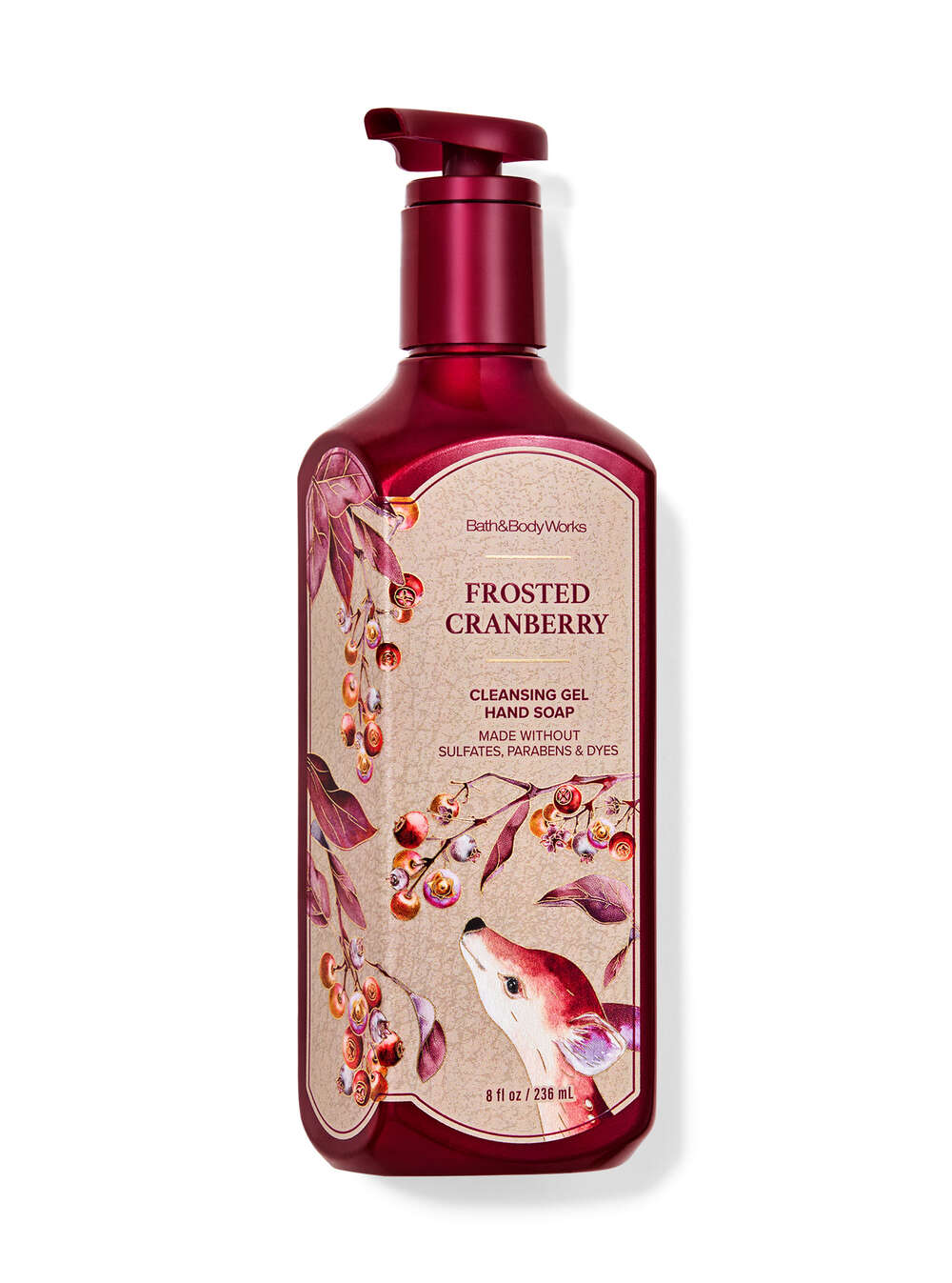 Frosted Cranberry Cleansing Gel Hand Soap