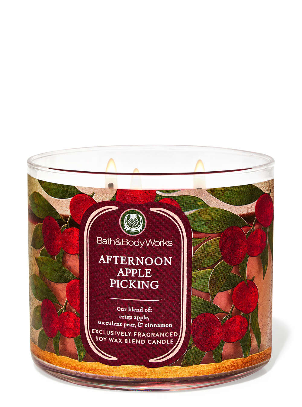 Afternoon Apple Picking 3-Wick Candle