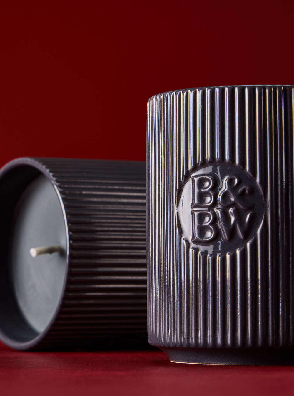 Mahogany Teakwood High Intensity Single Wick Candle