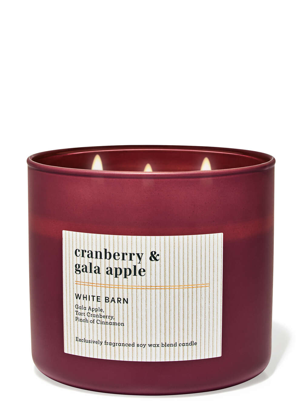 Cranberry & Gala Apple 3-Wick Candle
