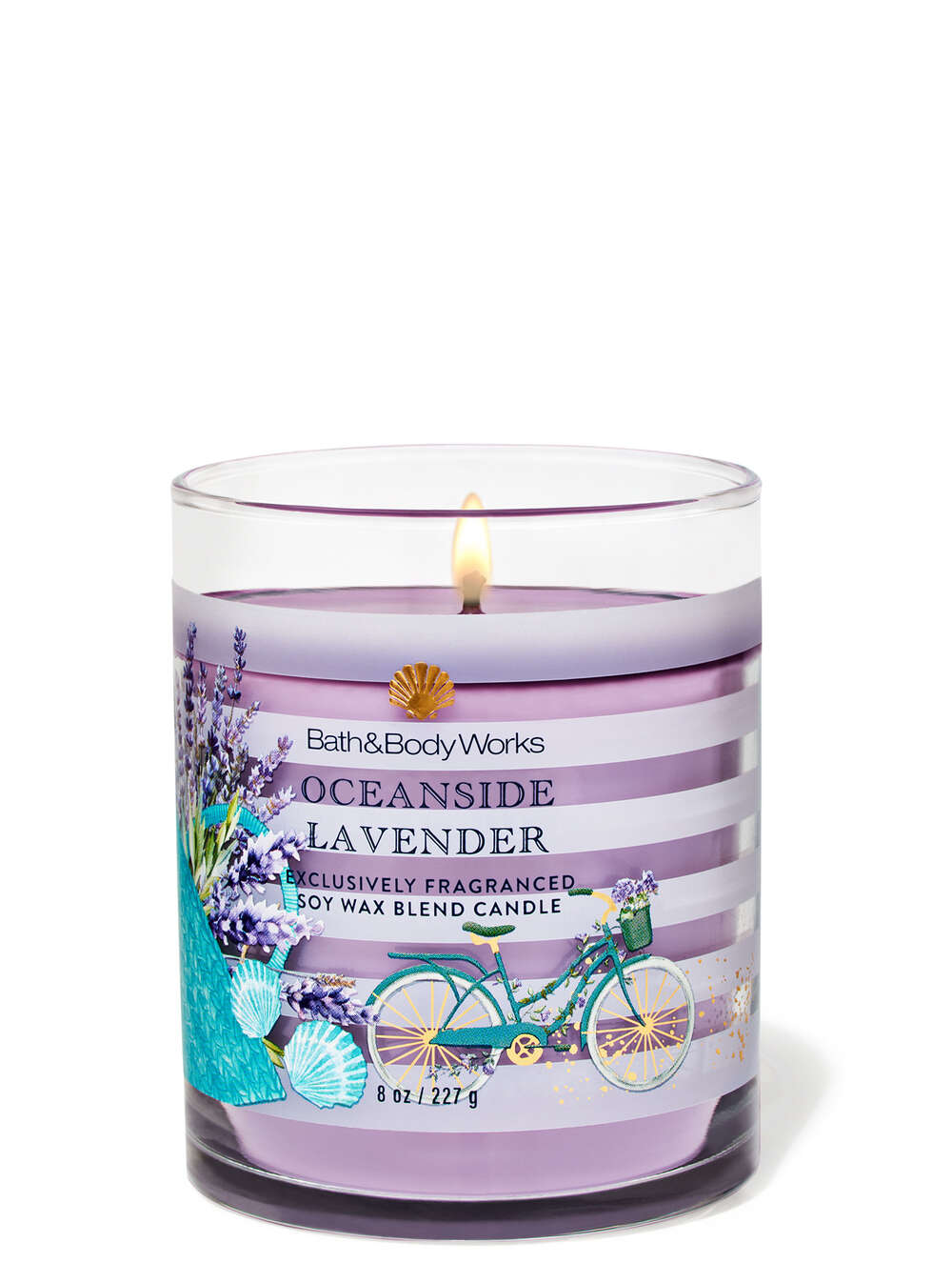 Oceanside Lavender Single Wick Candle