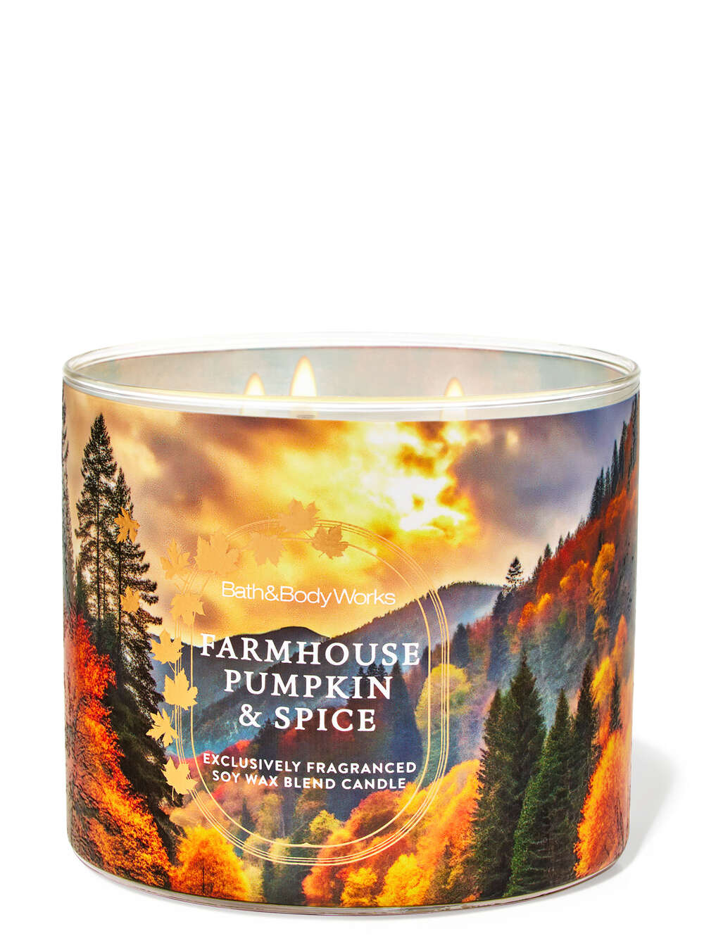 Farmhouse Pumpkin & Spice 3-Wick Candle