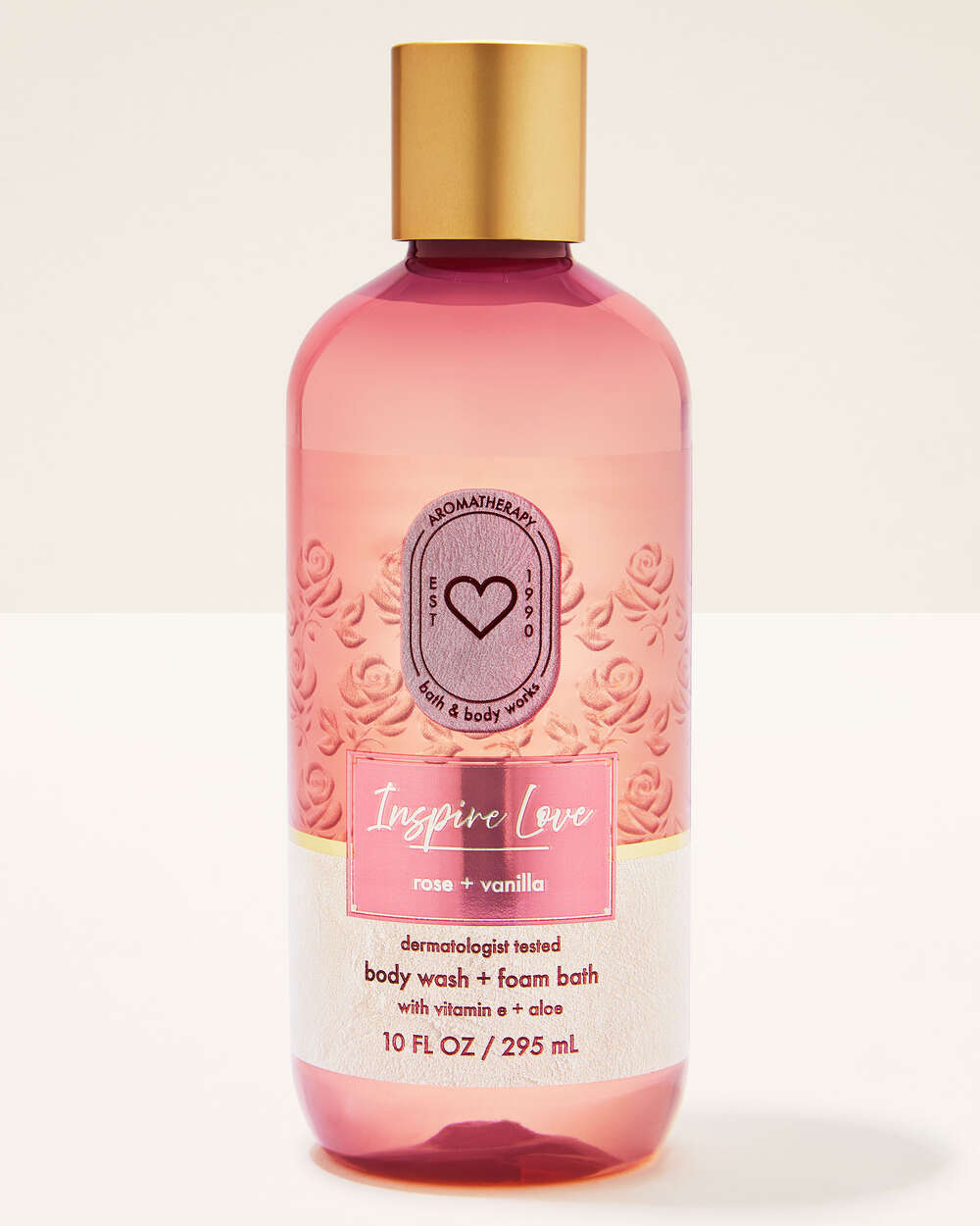 Rose Vanilla Body Wash & Foam Bath
