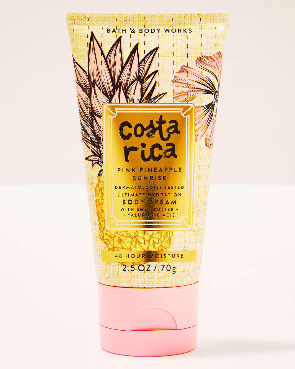 Pink Pineapple Sunrise Travel Size Ultimate Hydration Body Cream