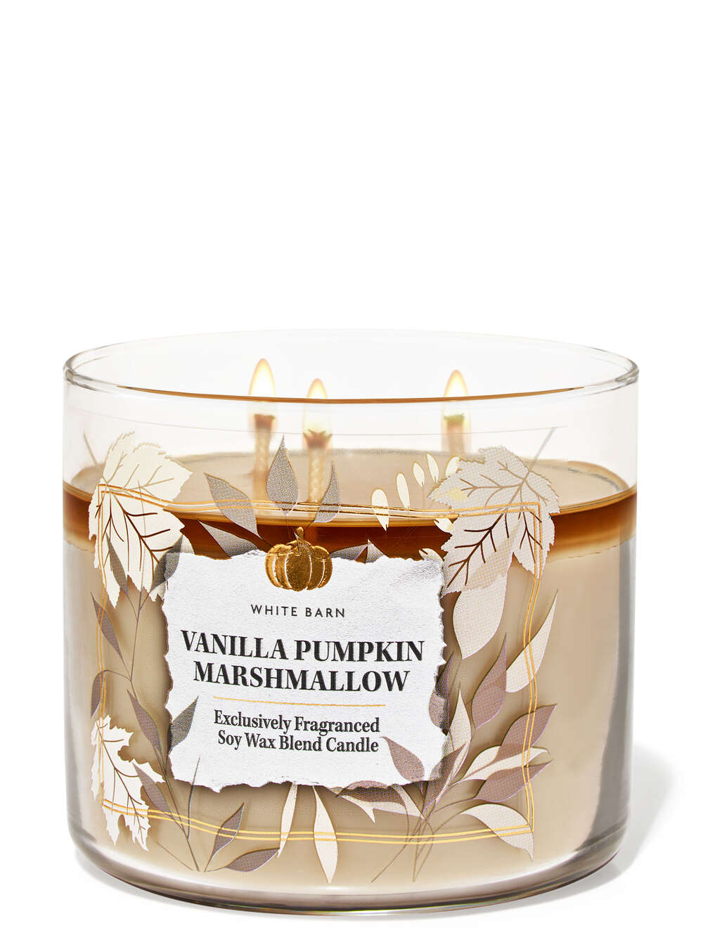 Vanilla Pumpkin Marshmallow 3-Wick Candle