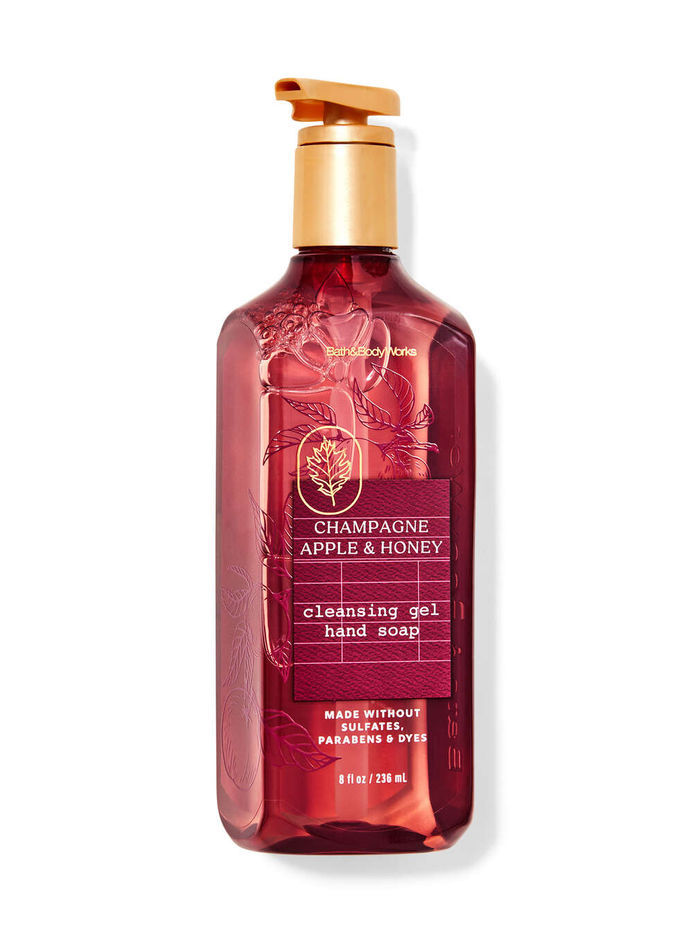 Champagne Apple & Honey Cleansing Gel Hand Soap