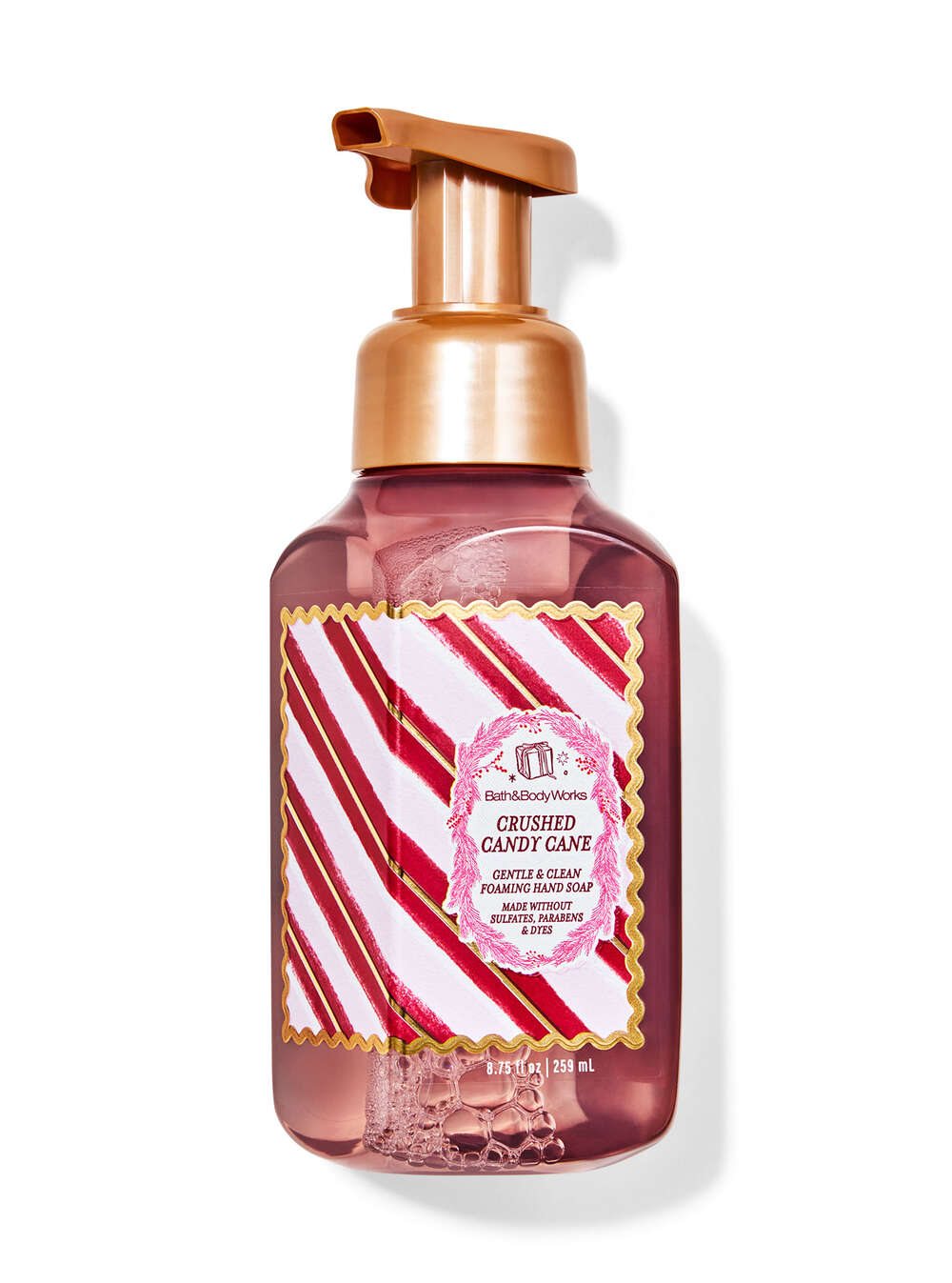 Crushed Candy Cane Foaming Hand Soap