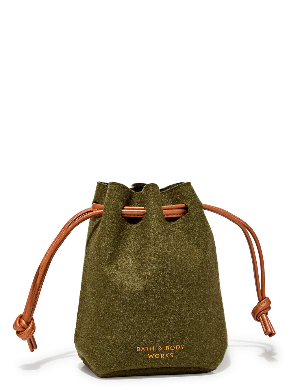 Green Felt Mini Gift Bag