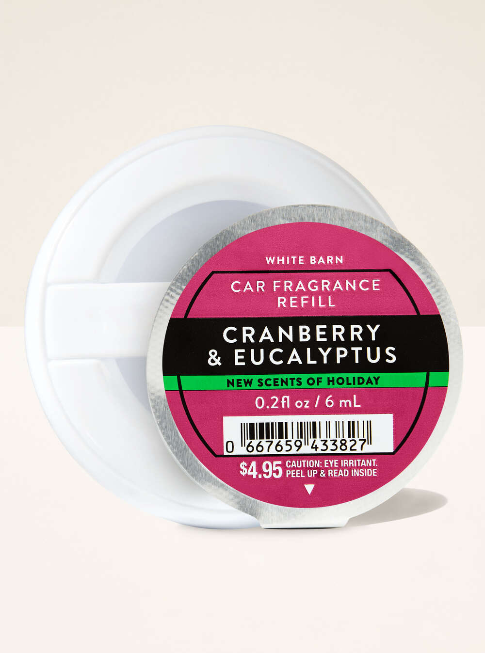 Cranberry & Eucalyptus Car Fragrance Refill
