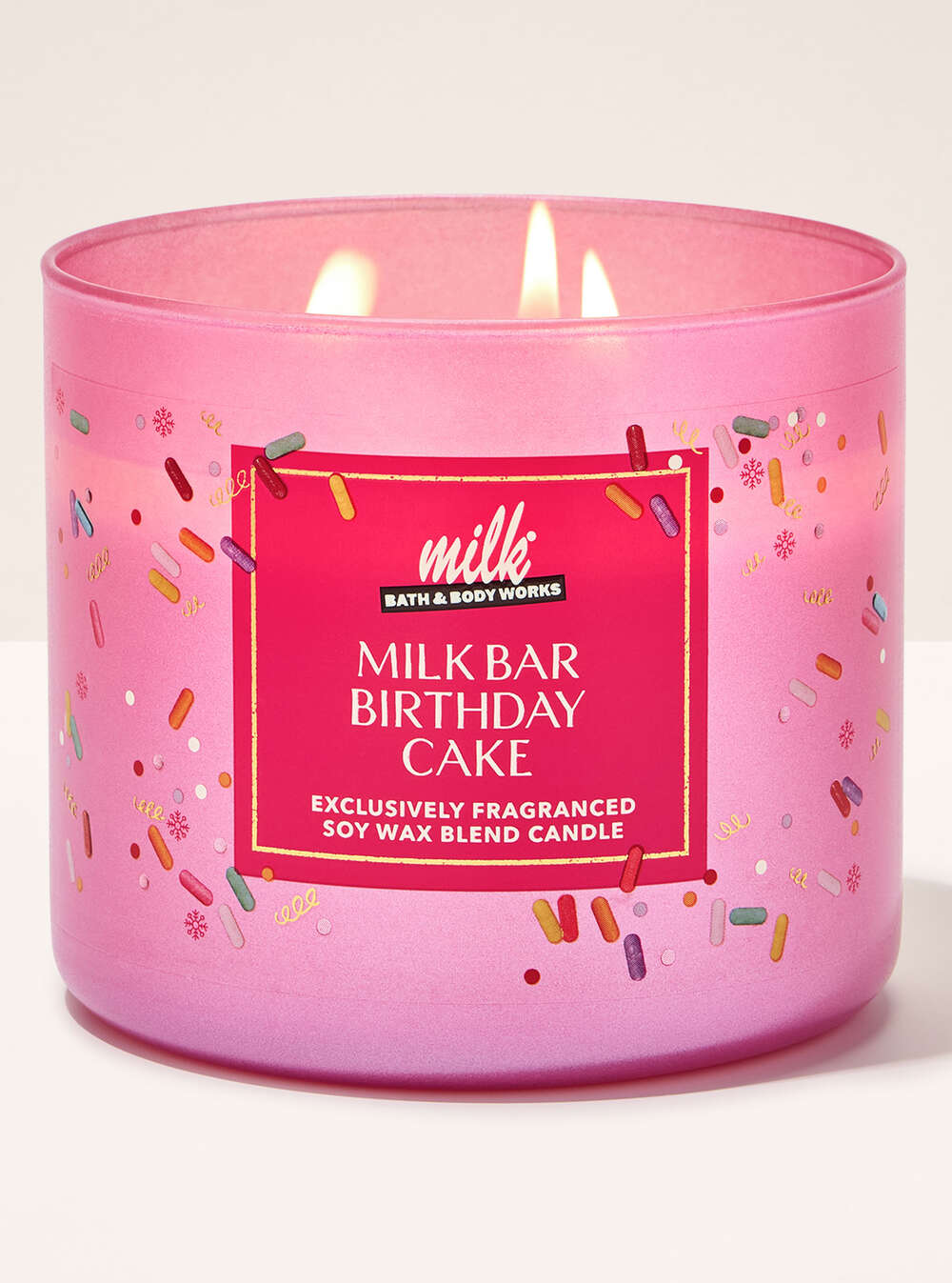 Milk Bar Birthday Cake 3-Wick Candle