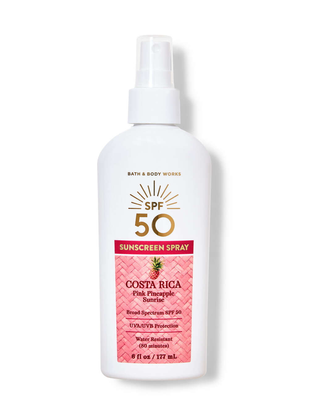 Pink Pineapple Sunrise SPF 50 Spray