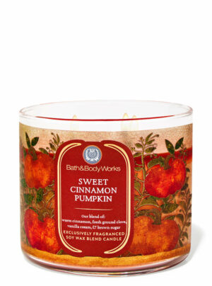 Sweet Cinnamon Pumpkin 3-Wick Candle