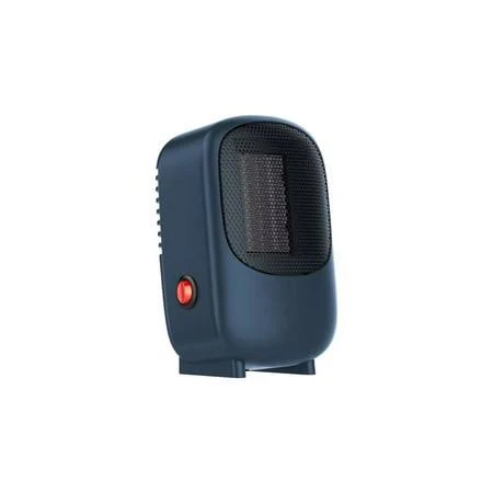 Mainstays Personal Mini Electric Ceramic Heater 400W Indoor, Rugged Blue