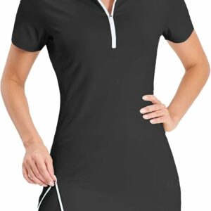 Black Workout Athletic Dress TH20